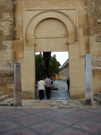 Espana España(エスパーニャ)SPAIN 世界遺産コルドバcordobaコルドバアルカサル通りアルカサルアルカサールAlcazarアンダルシア地方メスキータトリホス通りC.Torijosメスキータの入り口