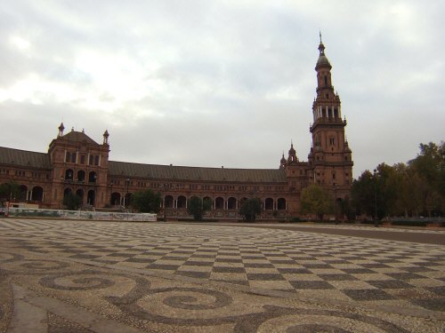 España(エスパーニャ)SPAINフラメンコの本場セビリヤへSEVILLAセビリアセビージャセビーリャスペイン広場Plaza de Espana
