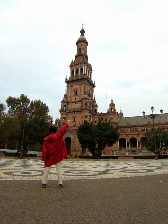 España(エスパーニャ)SPAINフラメンコの本場セビリヤへSEVILLAセビリアセビージャセビーリャスペイン広場Plaza de Espana