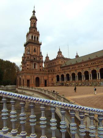 España(エスパーニャ)SPAINフラメンコの本場セビリヤへSEVILLAセビリアセビージャセビーリャスペイン広場Plaza de Espana