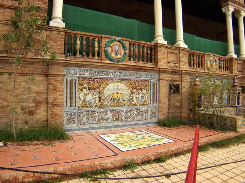 España(エスパーニャ)SPAINフラメンコの本場セビリヤへSEVILLAセビリアセビージャセビーリャスペイン広場Plaza de Espana