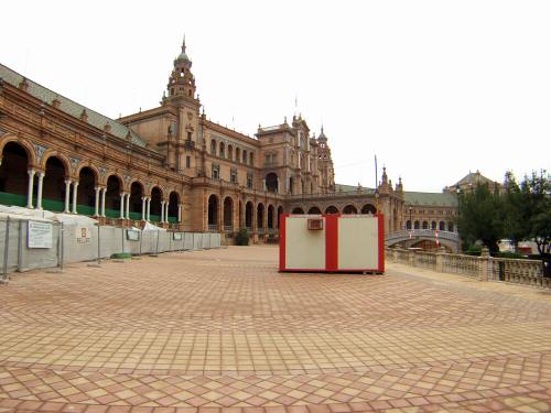 España(エスパーニャ)SPAINフラメンコの本場セビリヤへSEVILLAセビリアセビージャセビーリャスペイン広場Plaza de Espanaマリアルイサ公園
