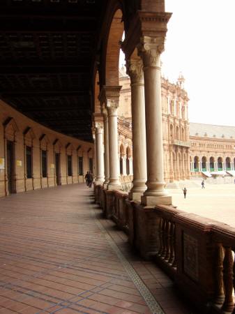 España(エスパーニャ)SPAINフラメンコの本場セビリヤへSEVILLAセビリアセビージャセビーリャスペイン広場Plaza de Espanaマリアルイサ公園