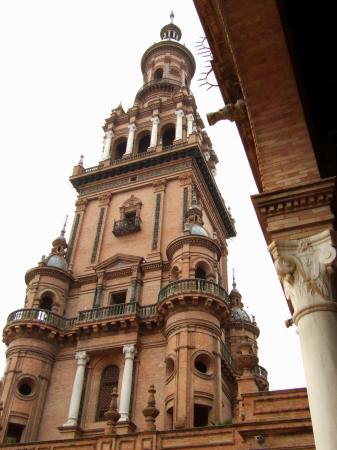 España(エスパーニャ)SPAINフラメンコの本場セビリヤへSEVILLAセビリアセビージャセビーリャスペイン広場Plaza de Espanaマリアルイサ公園