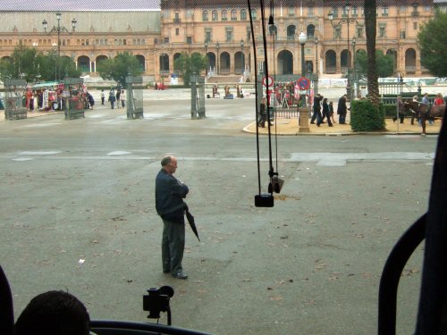 España(エスパーニャ)SPAINフラメンコの本場セビリヤへSEVILLAセビリアセビージャセビーリャスペイン広場Plaza de Espanaマリア・ルイサ公園