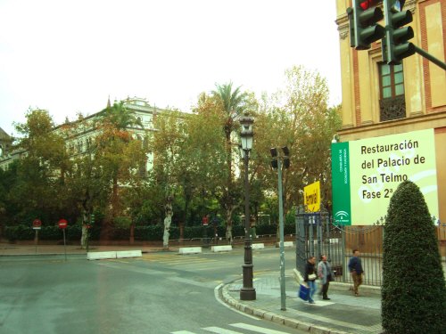 España(エスパーニャ)SPAINフラメンコの本場セビリヤへSEVILLAセビリアセビージャセビーリャの街角写真アルカーサルへアルカサールへ