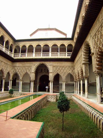 España(エスパーニャ)SPAINフラメンコの本場セビリヤへSEVILLAセビリアセビージャセビーリャアルカサルアルカーサルアルカサールReal Alcazar世界遺産世界文化遺産ミニアルハンブラ宮殿