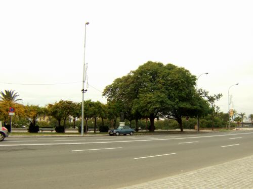 España(エスパーニャ)SPAINフラメンコの本場セビリヤへSEVILLAセビリアセビージャセビーリャクリストバル・コロン通りPo.de Cristobal Colon