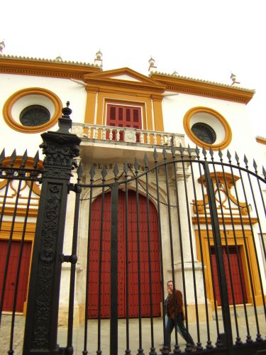 España(エスパーニャ)SPAINフラメンコの本場セビリヤへSEVILLAセビリアセビージャセビーリャクリストバル・コロン通りPo.de Cristobal ColonPlaza de Toros de la Maestranza Romeroマエストランサ闘牛場