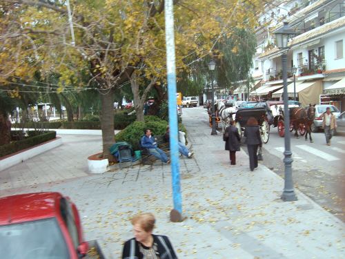 エスパーニャSPAINセビリヤSEVILLAセビリアセビージャセビーリャからコスタ・デル・ソル、ミハスへCOSTA DEL SOL Mijas