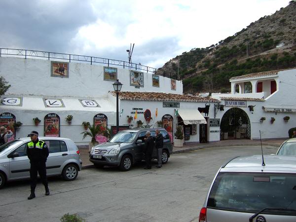 エスパーニャSPAINセビリヤSEVILLAセビリアセビージャセビーリャからコスタ・デル・ソル、ミハスへCOSTA DEL SOL Mijasミハス闘牛場PLAZA DE TOROS MIJAS