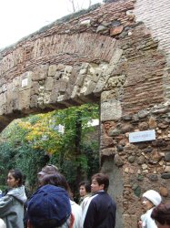エスパーニャSPAINアンダルシア地方グラナダGRANADA世界遺産世界文化遺産アルハンブラ宮殿Palacio de la Alhambra裁きの門