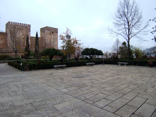 エスパーニャSPAINアンダルシア地方グラナダGRANADA世界遺産世界文化遺産アルハンブラ宮殿Palacio de la Alhambraアルカサバ