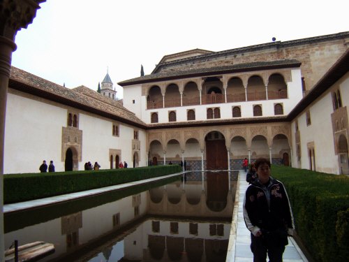 エスパーニャSPAINアンダルシア地方グラナダGRANADA世界遺産世界文化遺産アルハンブラ宮殿Palacio de la Alhambra王宮
