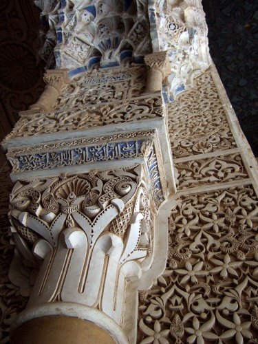 エスパーニャSPAINアンダルシア地方グラナダGRANADA世界遺産世界文化遺産アルハンブラ宮殿Palacio de la Alhambra王宮ライオンの中庭Patio de los Leones