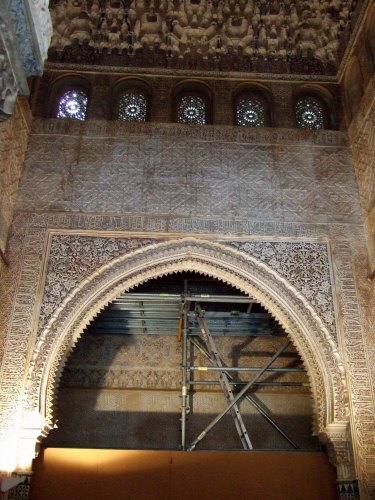 エスパーニャSPAINアンダルシア地方グラナダGRANADA世界遺産世界文化遺産アルハンブラ宮殿Palacio de la Alhambra王宮二姉妹の間二姉妹の部屋