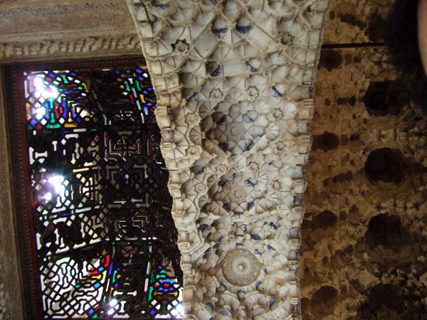 エスパーニャSPAINアンダルシア地方グラナダGRANADA世界遺産世界文化遺産アルハンブラ宮殿Palacio de la Alhambra王宮二姉妹の間二姉妹の部屋