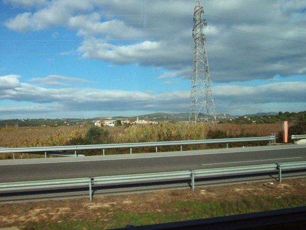 エスパーニャSPAINカタルーニャ地方・バルセロナ高速道路E15