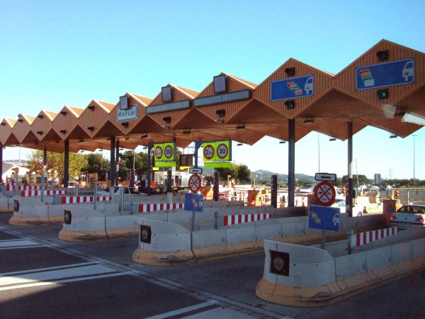 エスパーニャSPAINカタルーニャ地方・バルセロナ高速道路E15