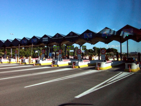 エスパーニャSPAINカタルーニャ地方・バルセロナ高速道路E15