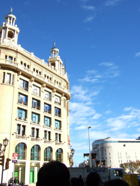 エスパーニャSPAINカタルーニャ地方・バルセロナ市街地