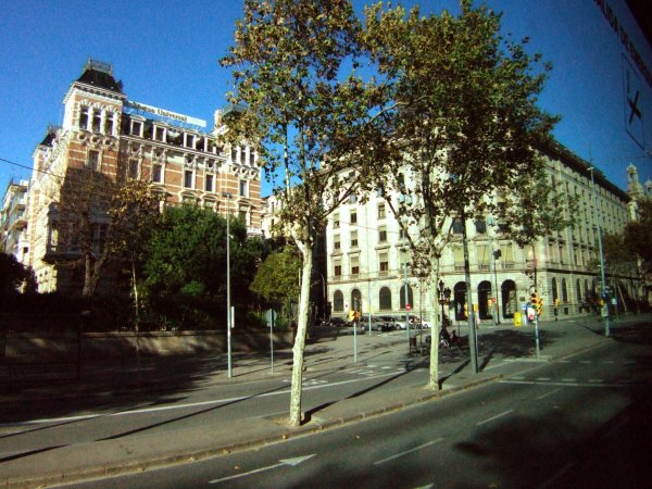 エスパーニャSPAINカタルーニャ地方・バルセロナ市街地の風景