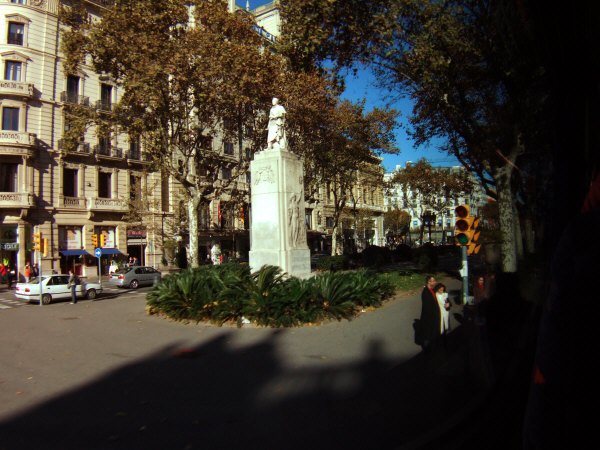 エスパーニャSPAINカタルーニャ地方・バルセロナ市街地の風景