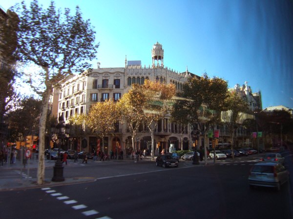 エスパーニャSPAINカタルーニャ地方・バルセロナ市街地の風景Casa Lleo Morera