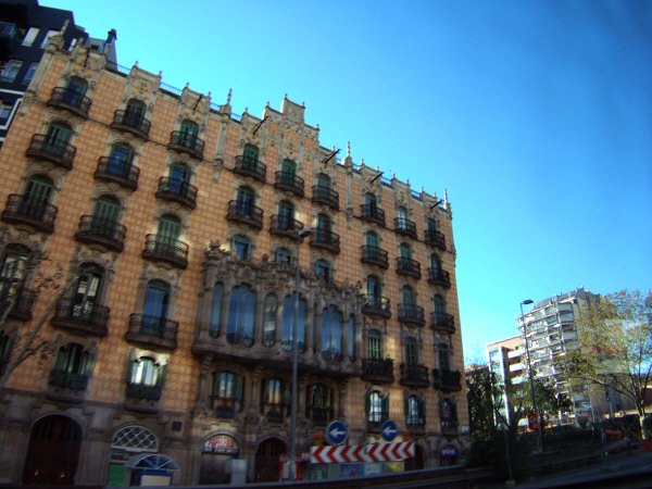 エスパーニャSPAINカタルーニャ地方・バルセロナ市街地の風景