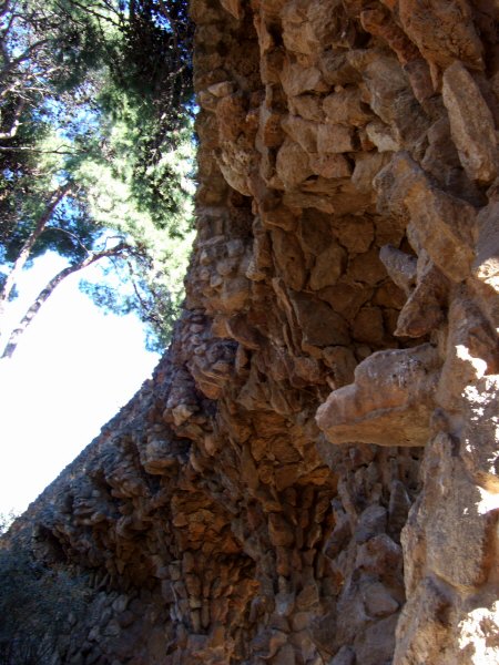 エスパーニャSPAINカタルーニャ地方・バルセロナ市街地の風景世界遺産世界文化遺産Parc Guell グエル公園