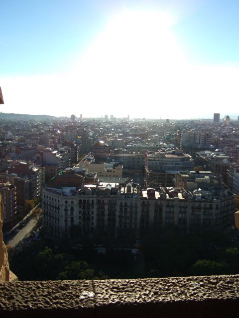 エスパーニャSPAINカタルーニャ地方・バルセロナ市街地の風景サグラダ・ファミリア(聖家族教会)サクラダファミリアtemplo de la Sagrada Familiaアントーニ・ガウディ