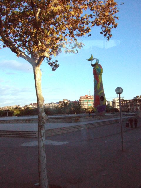 エスパーニャSPAINカタルーニャ地方・バルセロナ市街地の風景