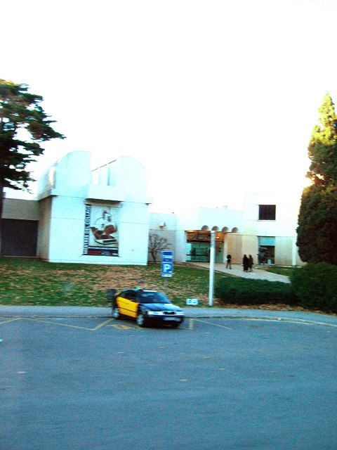 エスパーニャSPAINカタルーニャ地方・バルセロナモンジュイックの丘ジョアンミロ美術館ジョアン・ミロ美術館Fundacio Joan Miro