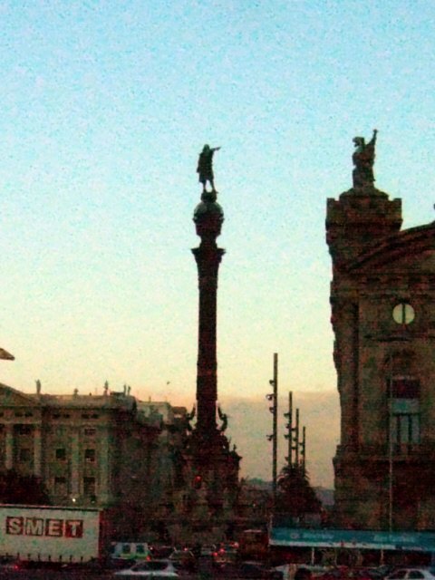 エスパーニャSPAINカタルーニャ地方・バルセロナコロンブスの塔Monument aColon