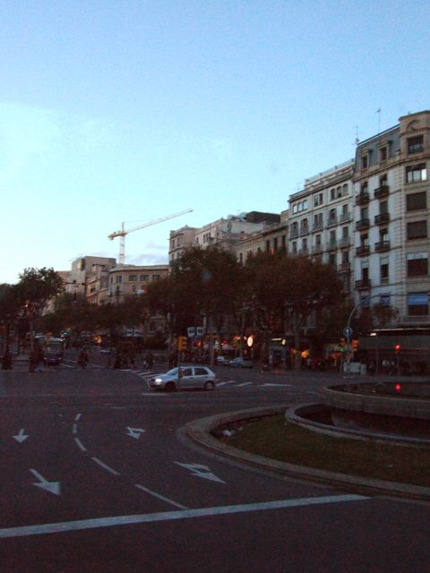 エスパーニャSPAINカタルーニャ地方・バルセロナの街並み