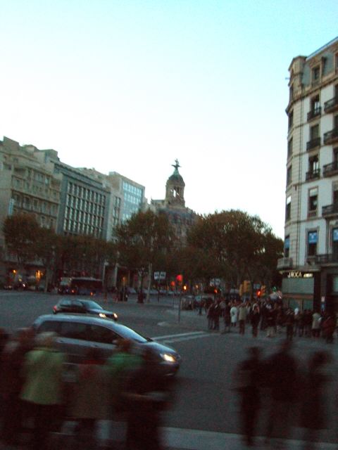 エスパーニャSPAINカタルーニャ地方・バルセロナの街並み