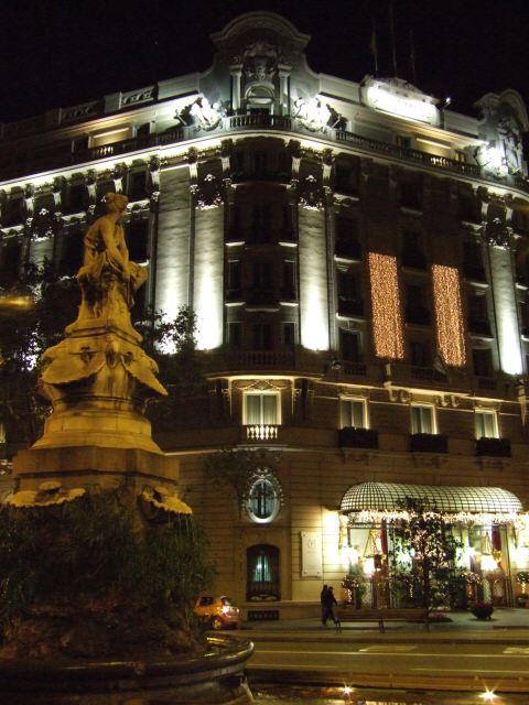 エスパーニャSPAINカタルーニャ地方・バルセロナリッツ ホテル バルセロナ パレスホテル(Palace Hotel Hotel Barcelona)RITZ hotel