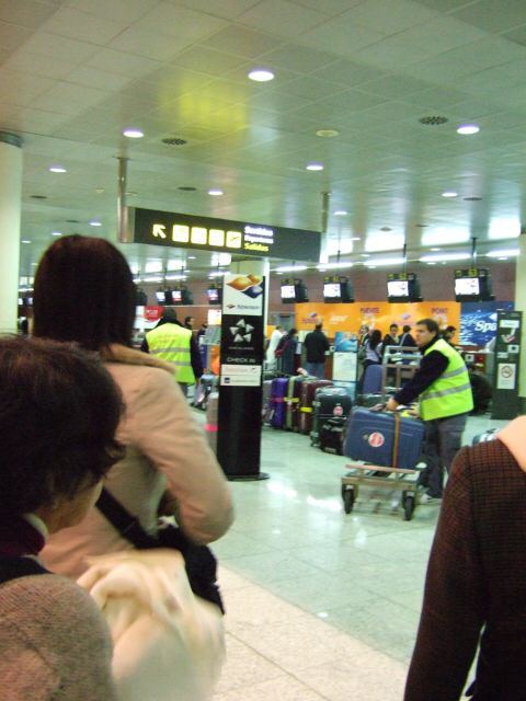 エスパーニャSPAINカタルーニャ地方・バルセロナ空港BCNバルセロナプラット空港