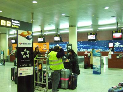 エスパーニャSPAINカタルーニャ地方・バルセロナ空港BCNバルセロナプラット空港