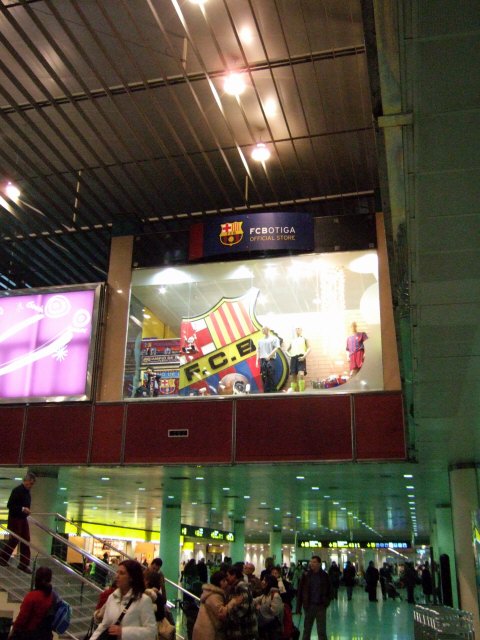 エスパーニャSPAINカタルーニャ地方・バルセロナ空港BCNバルセロナプラット空港FCBF.C.BFCバルセロナFCBarcelonaスペインサッカーリーグ