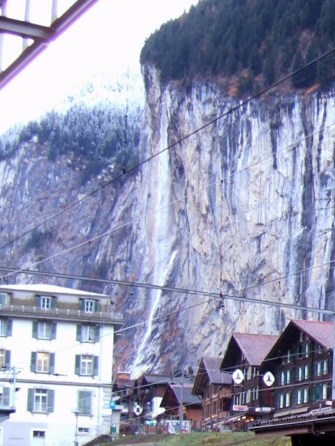 スイス・ユングフラウヨッホ観光ラウターブルネンLauterbrunnenBOB登山鉄道WAB登山鉄道