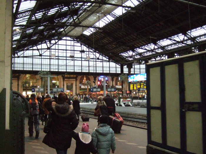スイスジュネーブからパリへ新幹線フランス国鉄 (SNCF)の高速鉄道TGVparisパリスガレドゥリヨン