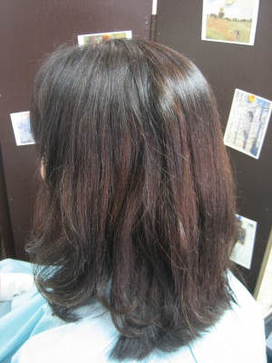 縮毛矯正 西大寺 美容室 ヘアカラー