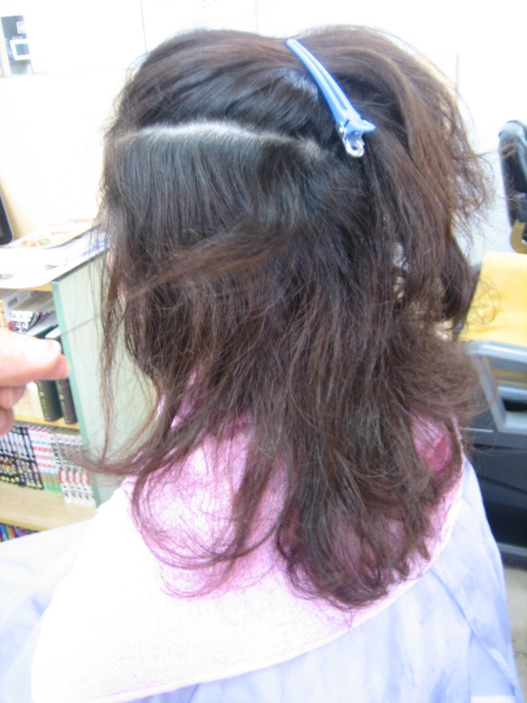 ヘアリセッター 奈良 髪の量を減らす
