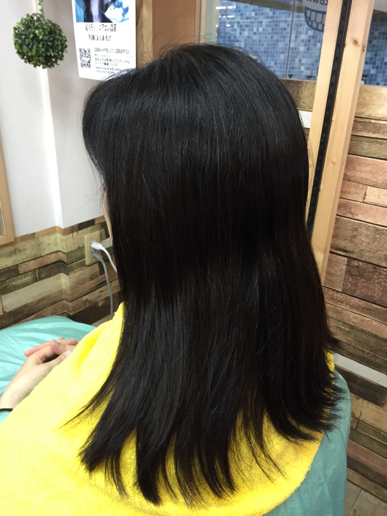 美容室の失敗　美容師の失敗　生駒　縮毛矯正で痛んだ髪　高の原　髪質改善　学園前
