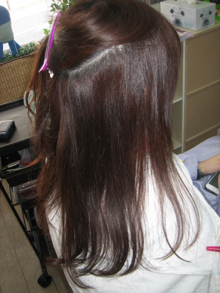 奈良市　ならびようしつ　縮毛矯正　美容院