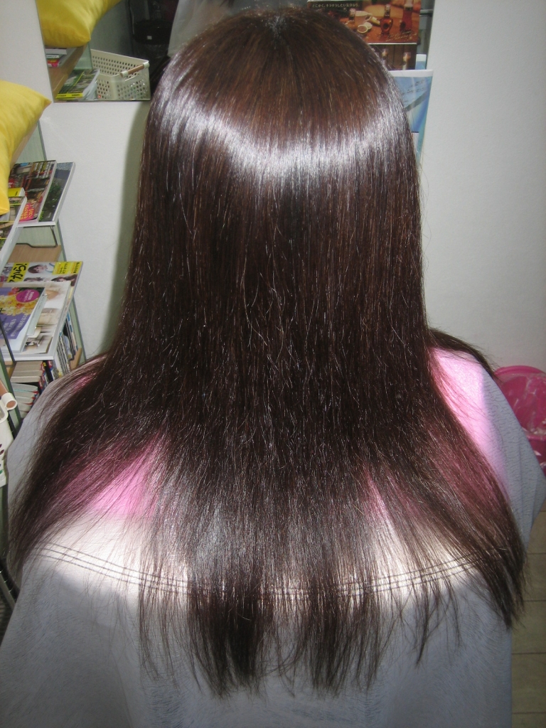 髪のボリュームを減らす　橿原市　髪の量を減らしすぎた　桜井市