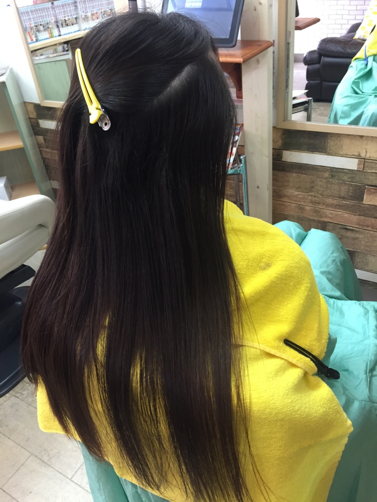 美髪　奈良美容室　艶髪　奈良市美容室　髪質改善　学園前　縮毛矯正　高の原　ストレートパーマ　西大寺