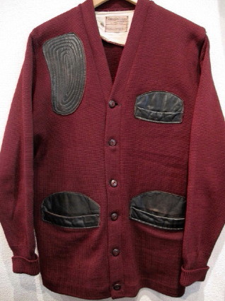 50s ARNOLD RIEGGER SHOOTING CARDIGAN |