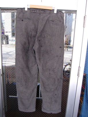 40s STIFEL WORK PANT 40s STIFEL FABRIC WORK PANTS |